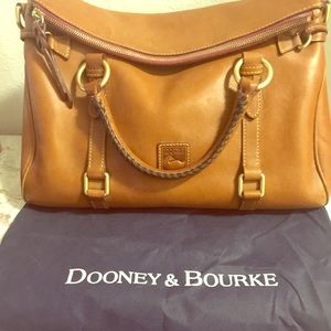 Dooney and Bourke classic TAN satchel